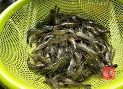 Illustration of how to make brine shrimp with spring onions 1