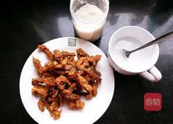 Sweet and sour fried pork Meat cooking illustration 1