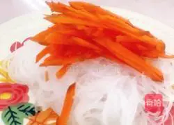 Dried eggs Illustration of how to steam vermicelli 5