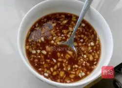 Illustration of braised eggplant strips 2