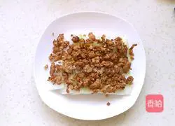 Illustration of how to make minced meat and winter melon 5