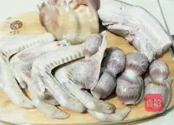 Illustration of how to make braised food platter 2