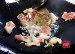 Illustration of how to stir-fry dry tofu and pepper 6