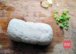 Illustration of how to make braised vegetarian chicken 1