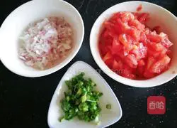 Illustration of how to make fried seaweed and vinegar pork 7