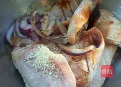 Illustration of how to make Jinsha chicken wings 2