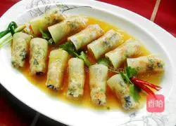 Illustration of how to make crystal winter melon rolls 12