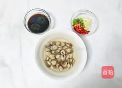 Illustration of how to make pickled blood clams 1