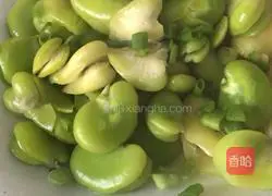 Illustration of steaming broad beans 8