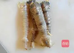Illustration of how to make boiled shrimps 2