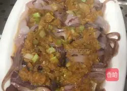 Illustration of how to make steamed fresh squid with garlic 9