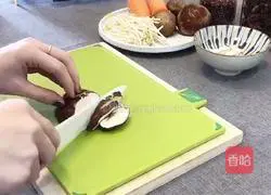 Korean Bibimbap Illustration of how to make rice 1