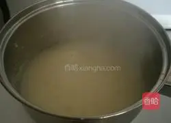 Illustration of how to make breakfast Sima (African staple food) 4