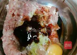 Illustration of braised lion head 6