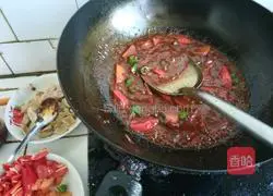 Illustration of how to make fish-flavored eggplant strips 5