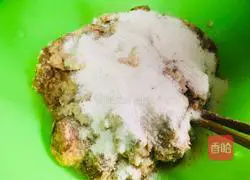 Illustration of how to make steamed mutton with rice flour 2