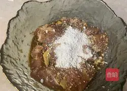 Honey juice Illustration of how to make garlic pork ribs 2