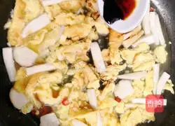 How to make scrambled eggs with oyster mushrooms Illustration 16