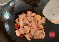 Illustration of how to make baby cabbage vermicelli 4