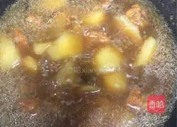 Illustration of how to cook chicken legs with potatoes 7