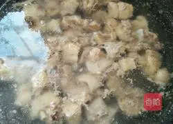 Illustration of home-style fried chicken nuggets 1