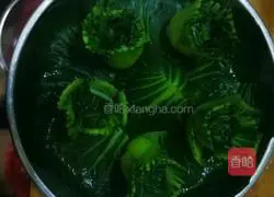 Illustration of how to make rape blossoms 5