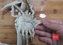 Illustration of how to make spicy crab 2