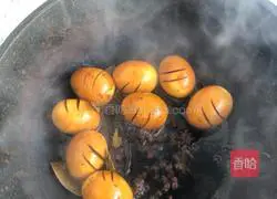 Illustration of homemade braised eggs 6