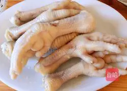 Illustration of how to make grilled chicken feet 2