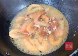 Honey Tomato Prawn Recipe Illustration 9