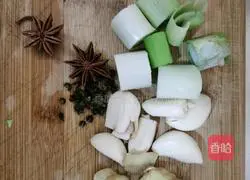 Illustration of how to cook fish head with rice 2