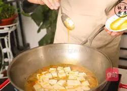 Ecstasy healing crab powder tofu, every bite tastes like Suck the crab roe! Illustration of how to do it 14