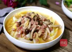 Illustration of how to make baby vegetables in soup 10