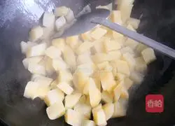 Cumin Potato Ham Sausage Recipe Illustration 3