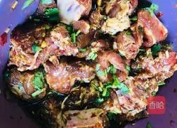 Ancestor's recipe for simple steamed pork ribs with rice flour 3