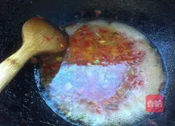 Illustration of how to make chopped pepper tofu 4