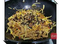 Illustration of how to make fish-flavored shredded pork (upgraded version) 7