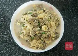 Illustration of how to make scrambled eggs with oysters 8