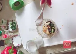 Illustration of how to make lobster-flavored potato grilled fish 3