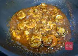 Illustration of Korean braised scallops 6