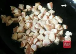 Illustration of how to make diced potato and chicken 6