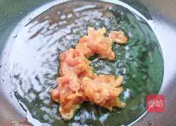 Illustration of how to make minced meat konjac tofu 6