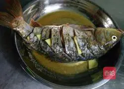 Braised grass carp recipe 1