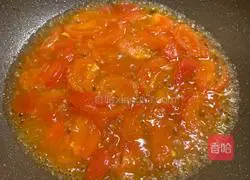 Illustration of how to make tomato scrambled eggs 10