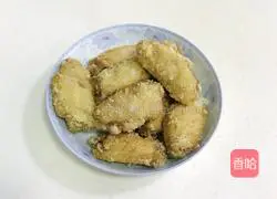 Illustration of Korean finger-sucking fried chicken wings 9