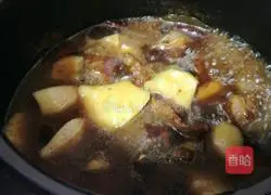 Illustration of Braised Pork and Braised Potatoes 10