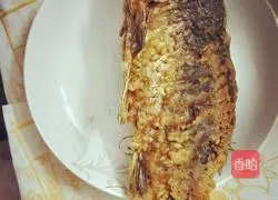 Illustration of how to make fried carp 3