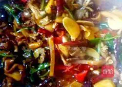  Illustration of how to make Qianjiang chicken offal 15