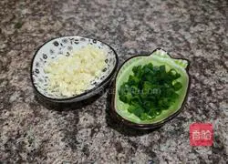 Illustration of how to make garlic vermicelli shrimp 4