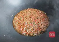 Illustration of how to steam mushrooms with minced meat 7